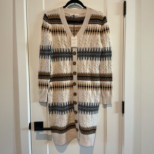 New Lucky Brand Knit Sweater Dress